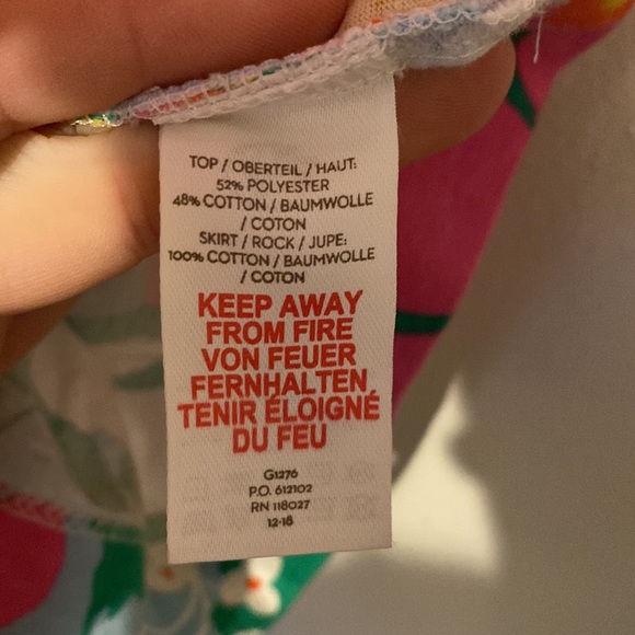 ✨✨HP Mini Boden floral and striped summer dress sleeveless with pockets - Picture 6 of 6